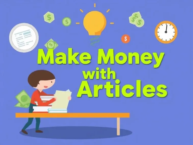 Make Money with Articles Writing Image