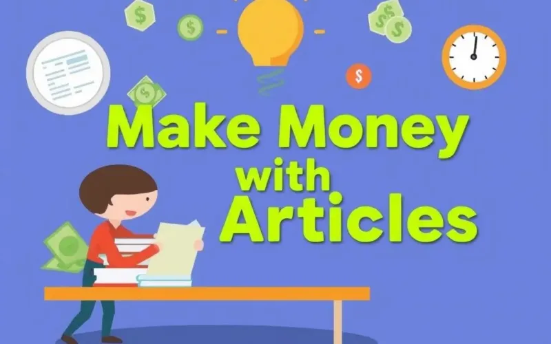 Make Money with Articles Writing Image