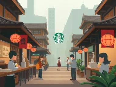 Market Research Coffee of Starbucks' Entry into China Image