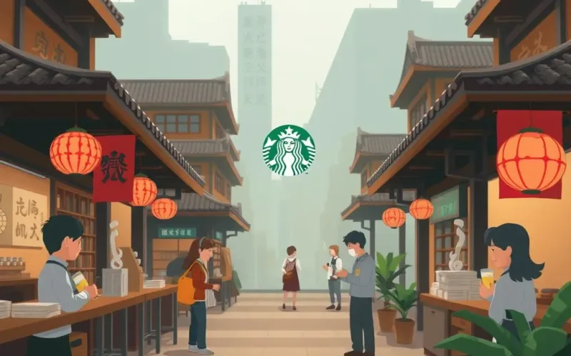 Market Research Coffee of Starbucks' Entry into China Image