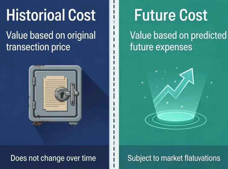 What is the Future Cost and Historical Cost Image