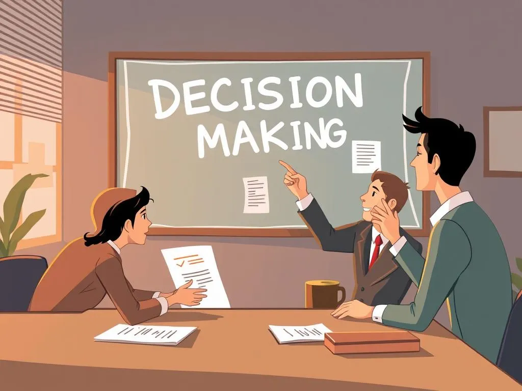 Explanation of Decision Making Meaning Definition Nature Characteristics and Principles Image