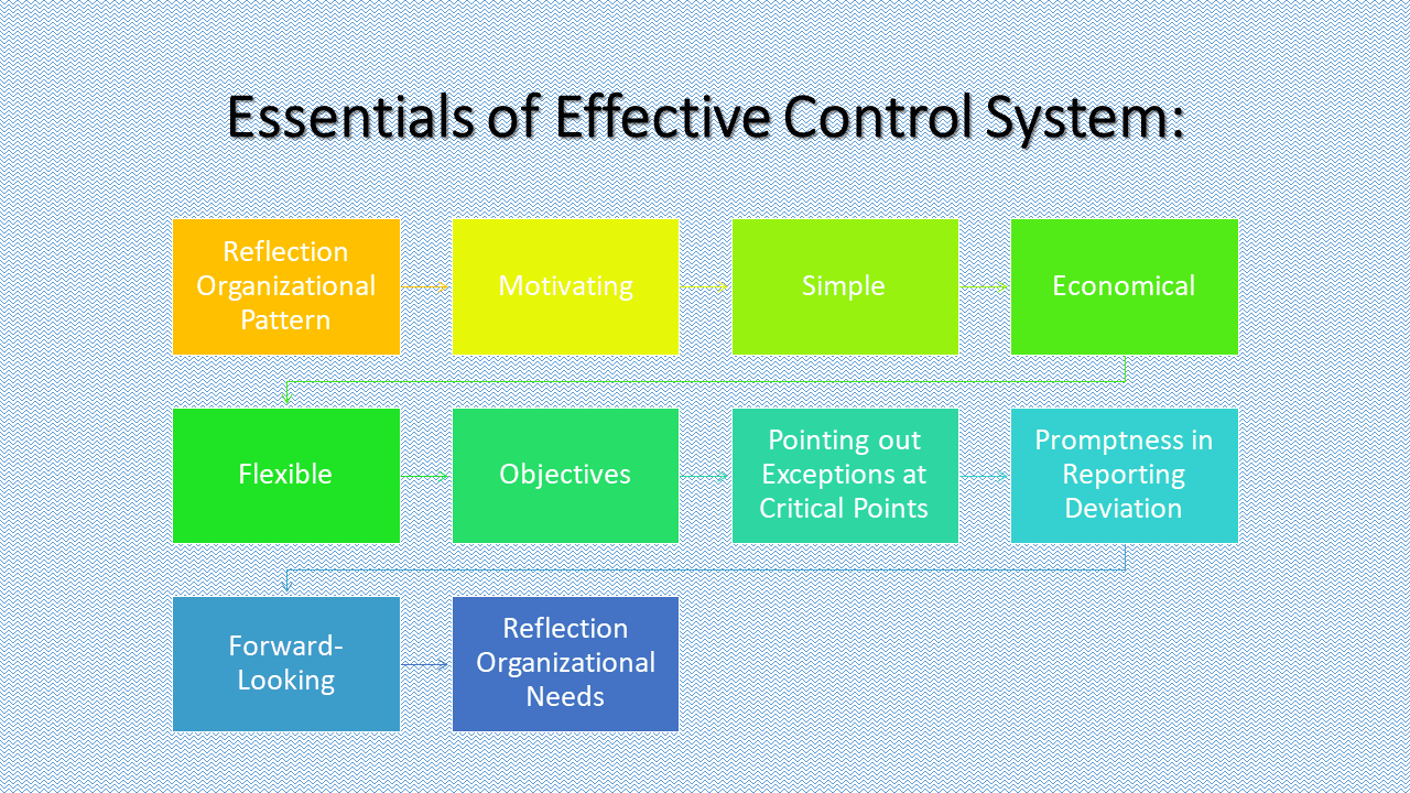 Essentials of Effective Control System - List