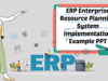 ERP Enterprise Resource Planning System Example PPT