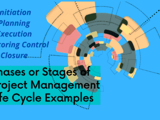 Phases or Stages of Project Management Life Cycle Examples Image