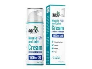 Best CBD cream UK for Skin in Winter - CBDfx CBD Muscle Joint Cream Cooling Formula 1000mg - Image