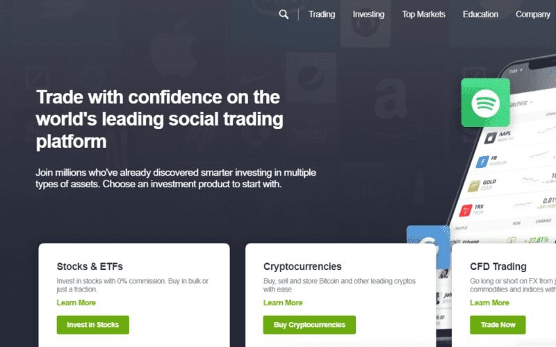 eToro Copy Trading Review 1300 words of How they Open Trades Image