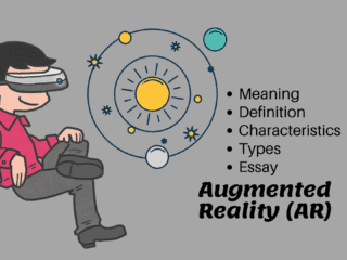 Augmented Reality (AR) Meaning Definition Characteristics Types Essay Image
