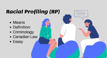 Racial Profiling Means Criminology Canadian Law Essay