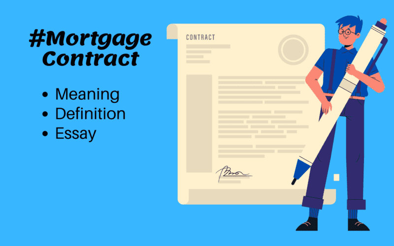What do the Means of Mortgage Contract Image