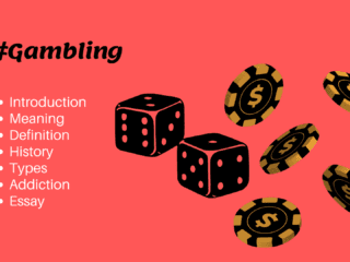 Gambling Meaning Definition Addiction Essay Image