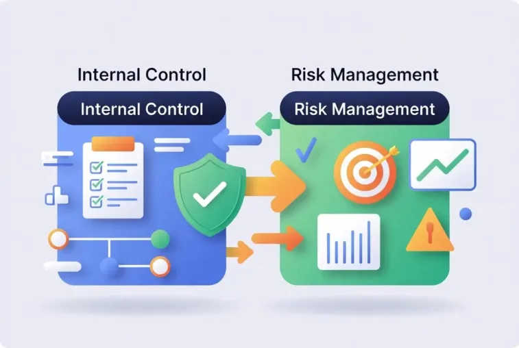 Relationship and Difference between Internal Control and Risk Management 2026 Image