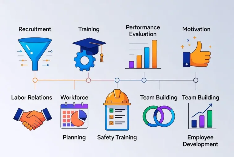 Difference Between Personnel and Human Resource Management Image