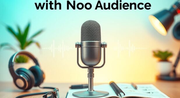 How to start a podcast with no audience