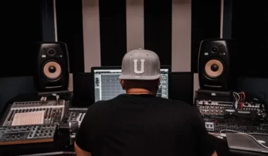 Natural Acoustic panels for a home-based sound studio Image