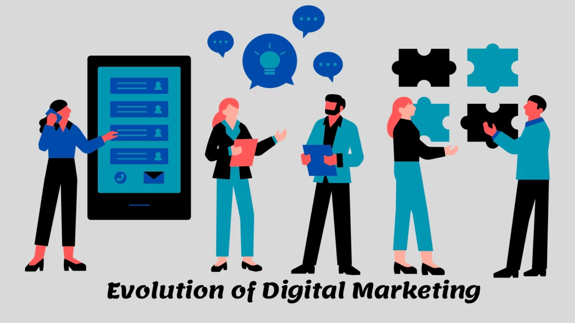 The Evolution of Digital Marketing Unleashing the Power of the Digital Age Image