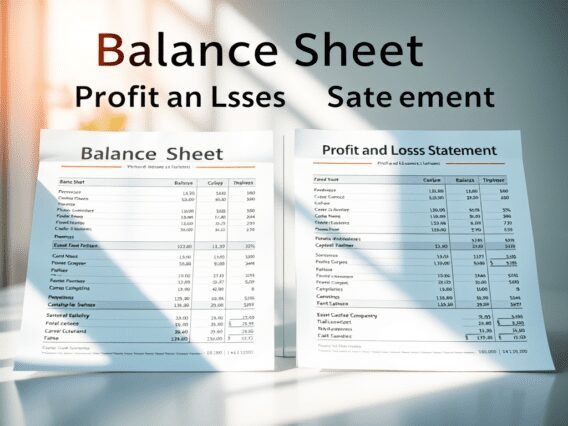 Differences Between Balance Sheet v Profit and Loss Statement