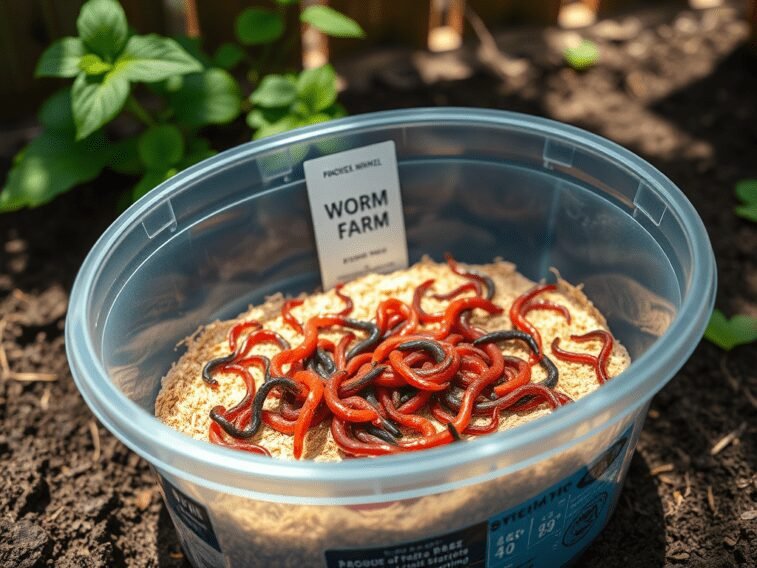 How to Make a Worm Farm for Fishing