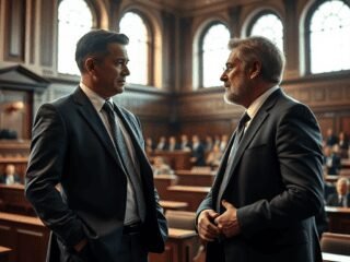 What does a defence lawyer do