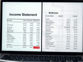 Income Sheet vs Balance Sheet