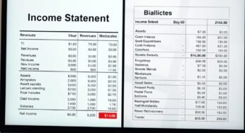 Income Sheet vs Balance Sheet