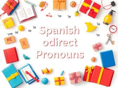 Direct and Indirect Object Pronouns Spanish