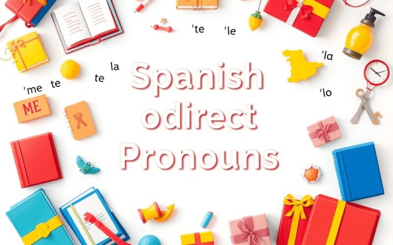 Direct and Indirect Object Pronouns Spanish
