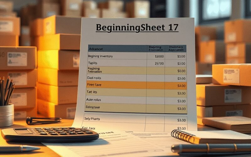 What is Beginning Inventory