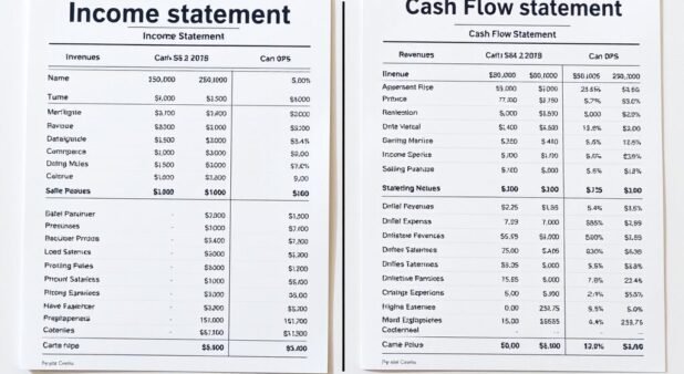 Income Statement vs Cash Flow Statement