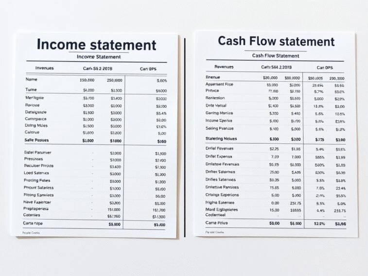 Income Statement vs Cash Flow Statement