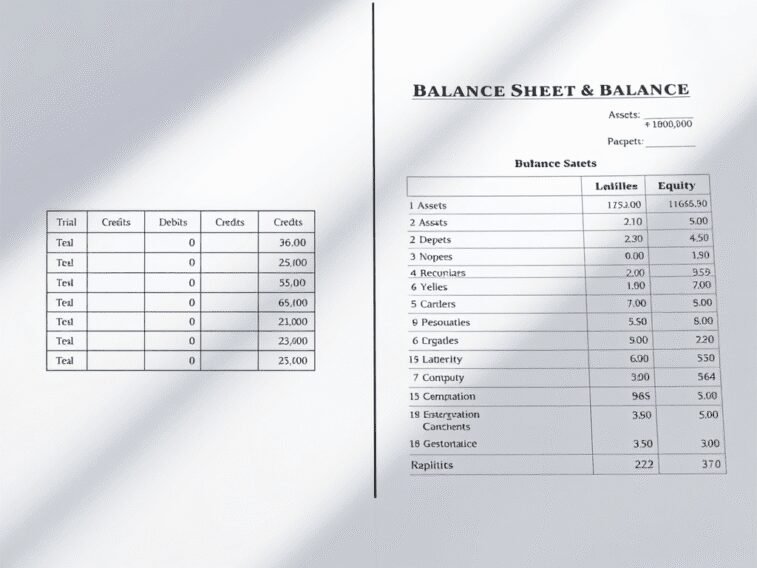 Trial Balance vs Balance Sheet