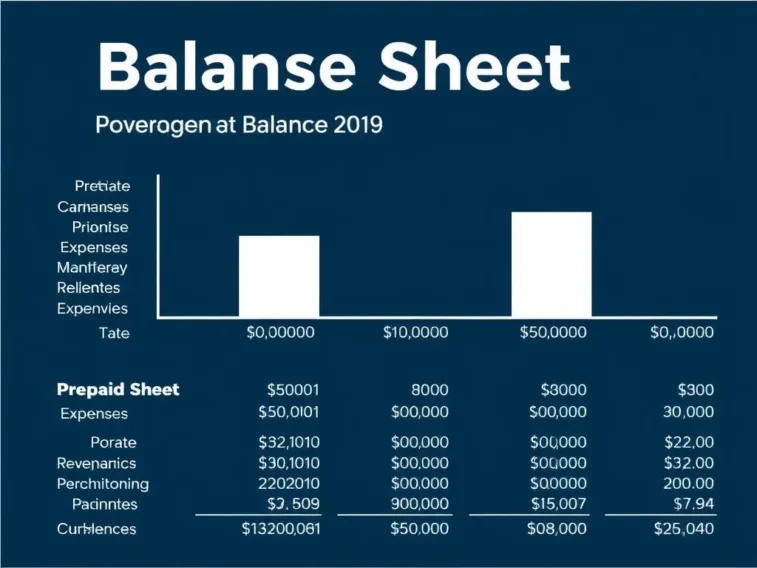 Balance Sheet Prepaid Expenses