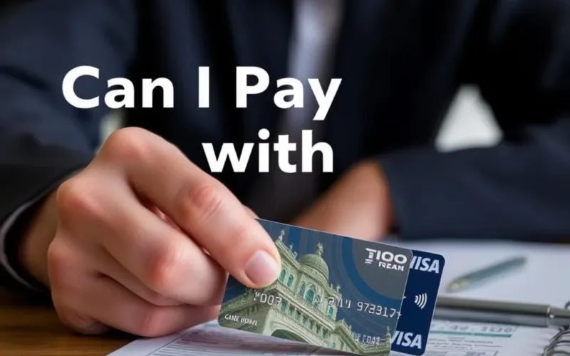 Can I Pay Tax with Credit Card Is It a Good Idea