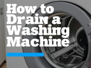 How to Drain a Washing Machine