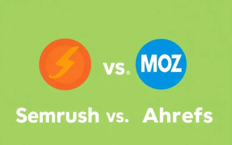 Semrush vs Ahrefs vs Moz SEO Tool Comparison