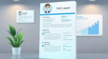 CV and Resume Generator AI Image
