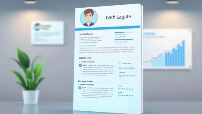 CV and Resume Generator AI Image