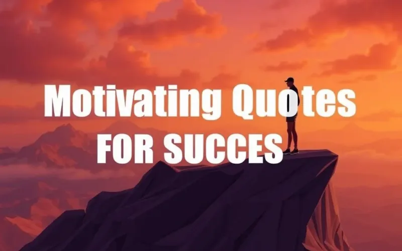 Motivational Quotes for Success Image