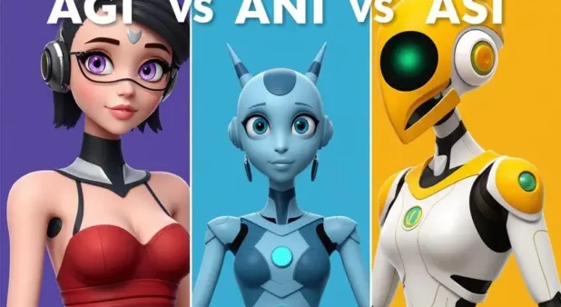 AGI vs ANI vs ASI Differences