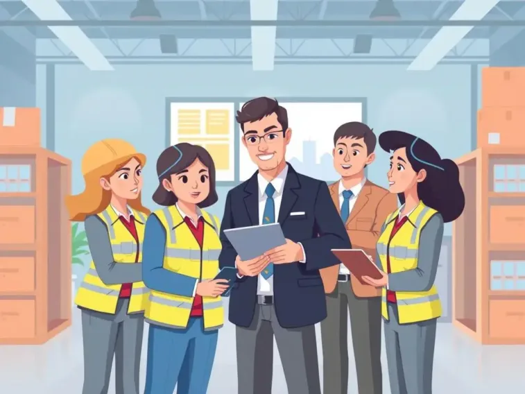 Manpower Management System and Right Group Image