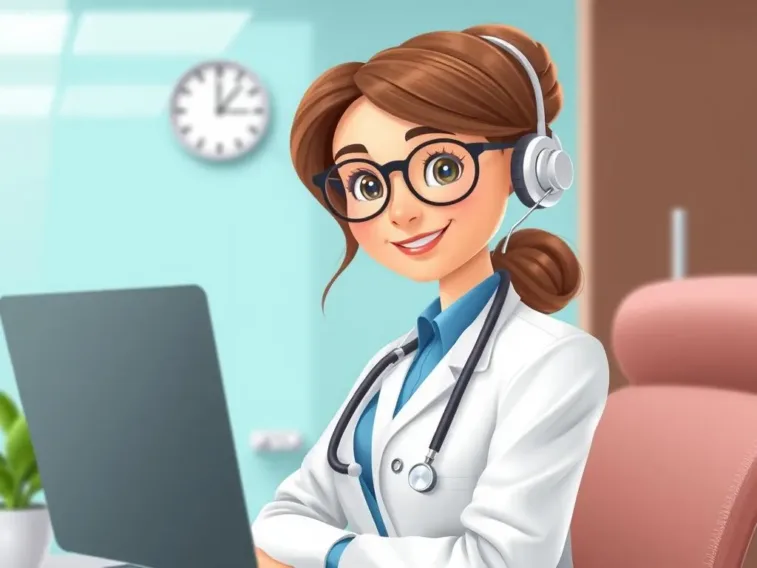 Medical Office Virtual Receptionist Assistant - Transforming Healthcare Administration Image