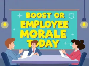 Enhancing Boost or Improve Employee Morale Today Image