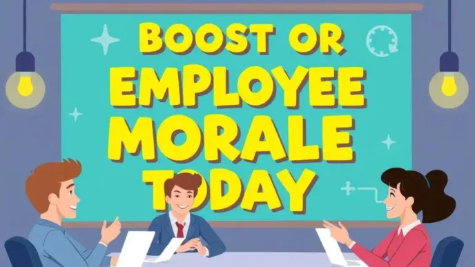 Enhancing Boost or Improve Employee Morale Today Image