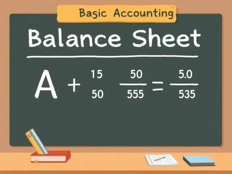 The Basic Accounting Balance Sheet Equation Image