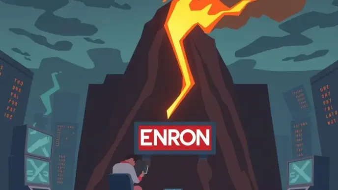 The Rise and Fall of Enron Case Study Image
