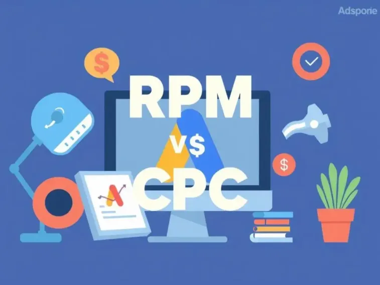 AdSense RPM vs CPC Image