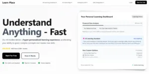 LearnPlace AI Personalized Learning Assistant Education Tools Image