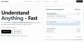 LearnPlace AI Personalized Learning Assistant Education Tools Image