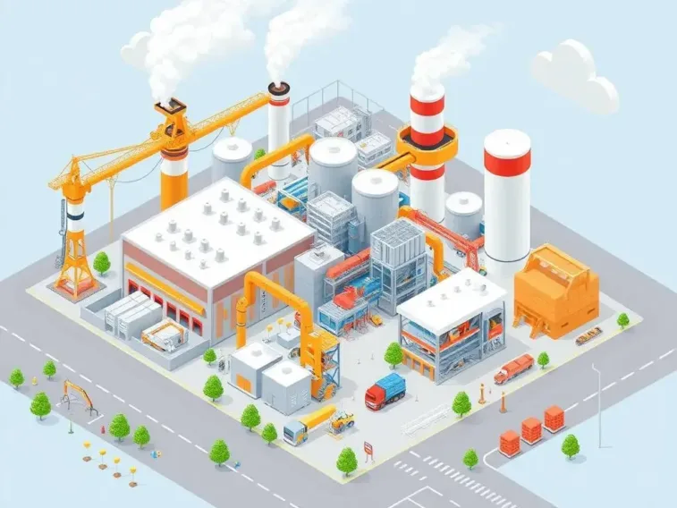 Manufacturing Plant Layout Design Image