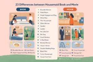 23 Differences between Housemaid Book and Movie Image
